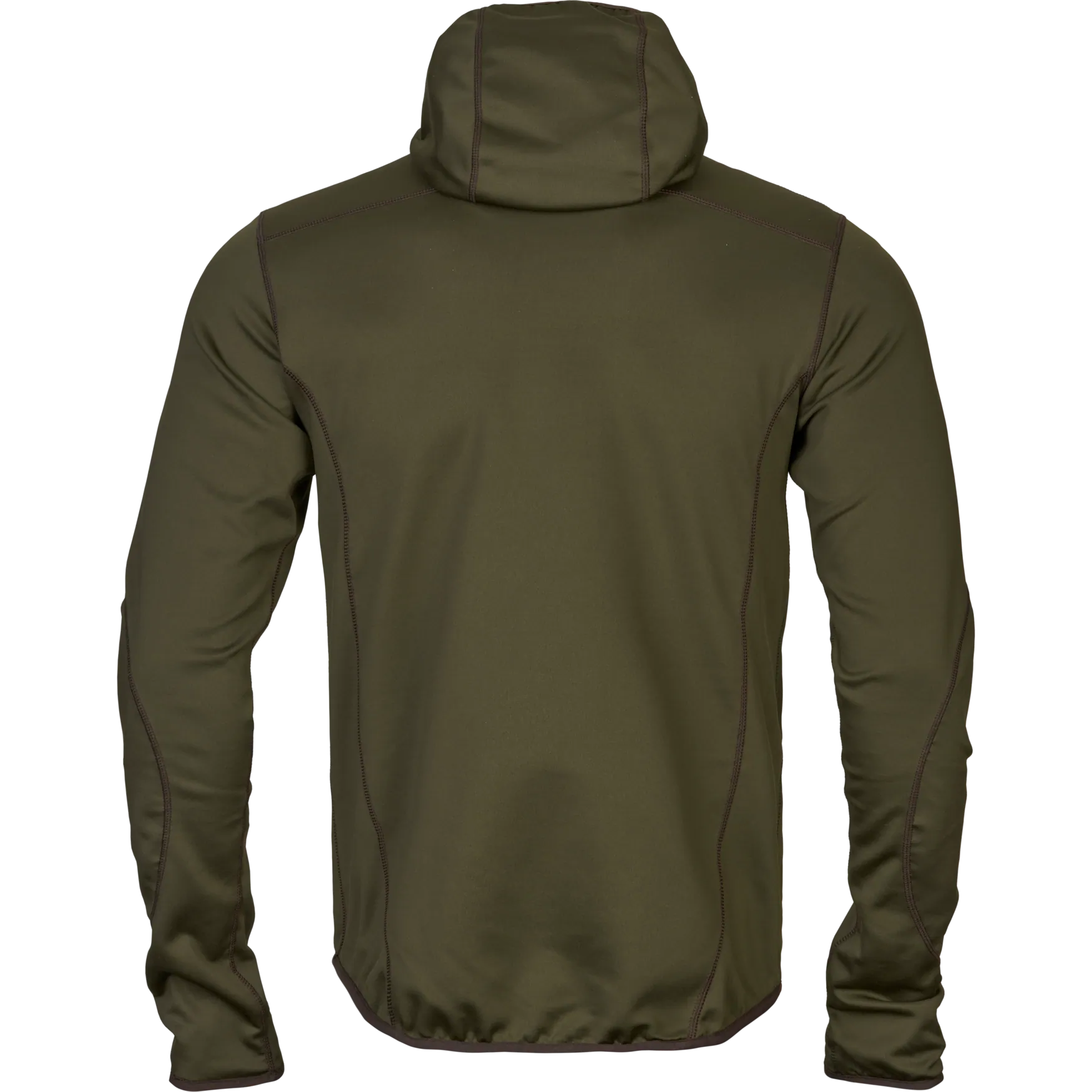 Härkila Deer stalker fleece hætte trøje med lynlås