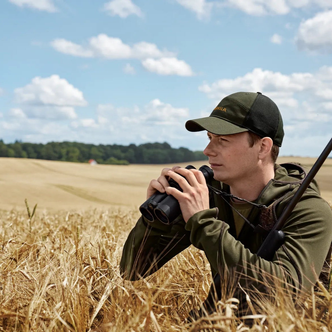 Härkila Deer stalker fleece hætte trøje med lynlås