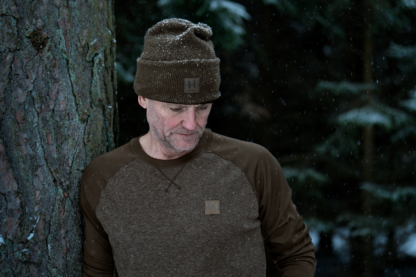 Kodiak CleverWool L/S t-shirt Dark hunting green