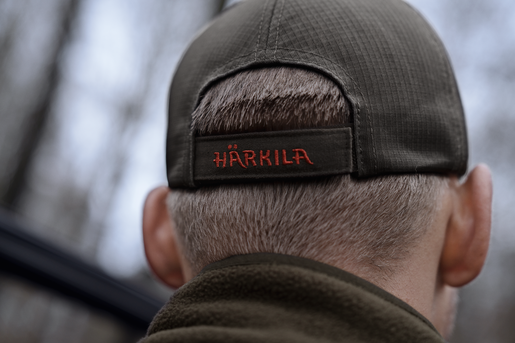Härkila logo kasket Shadow brown