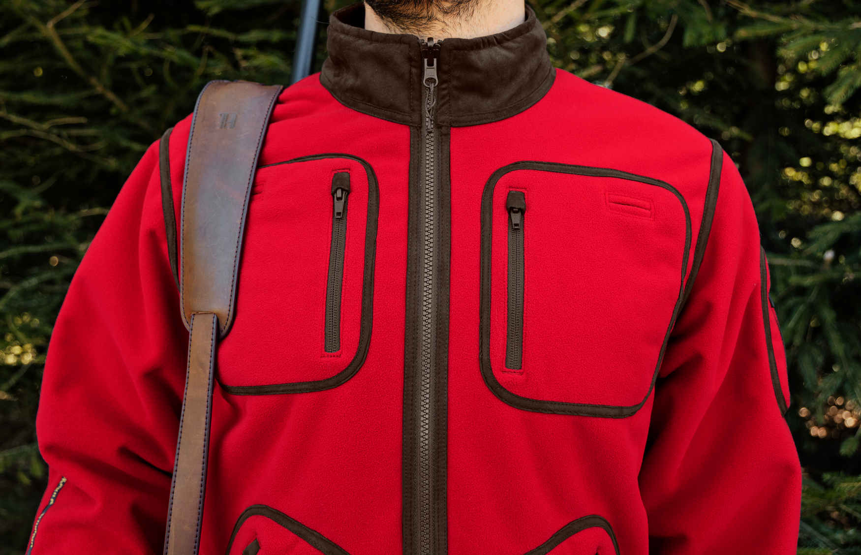 Kamko Regal rev. fleece Red/Brown
