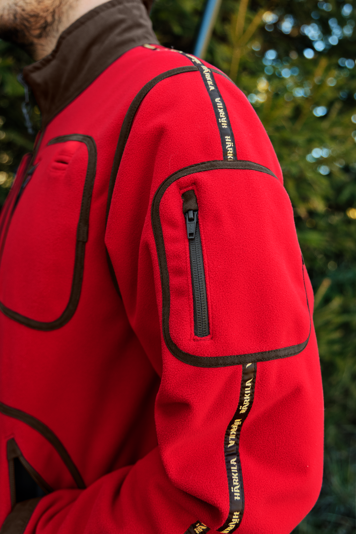 Kamko Regal rev. fleece Red/Brown