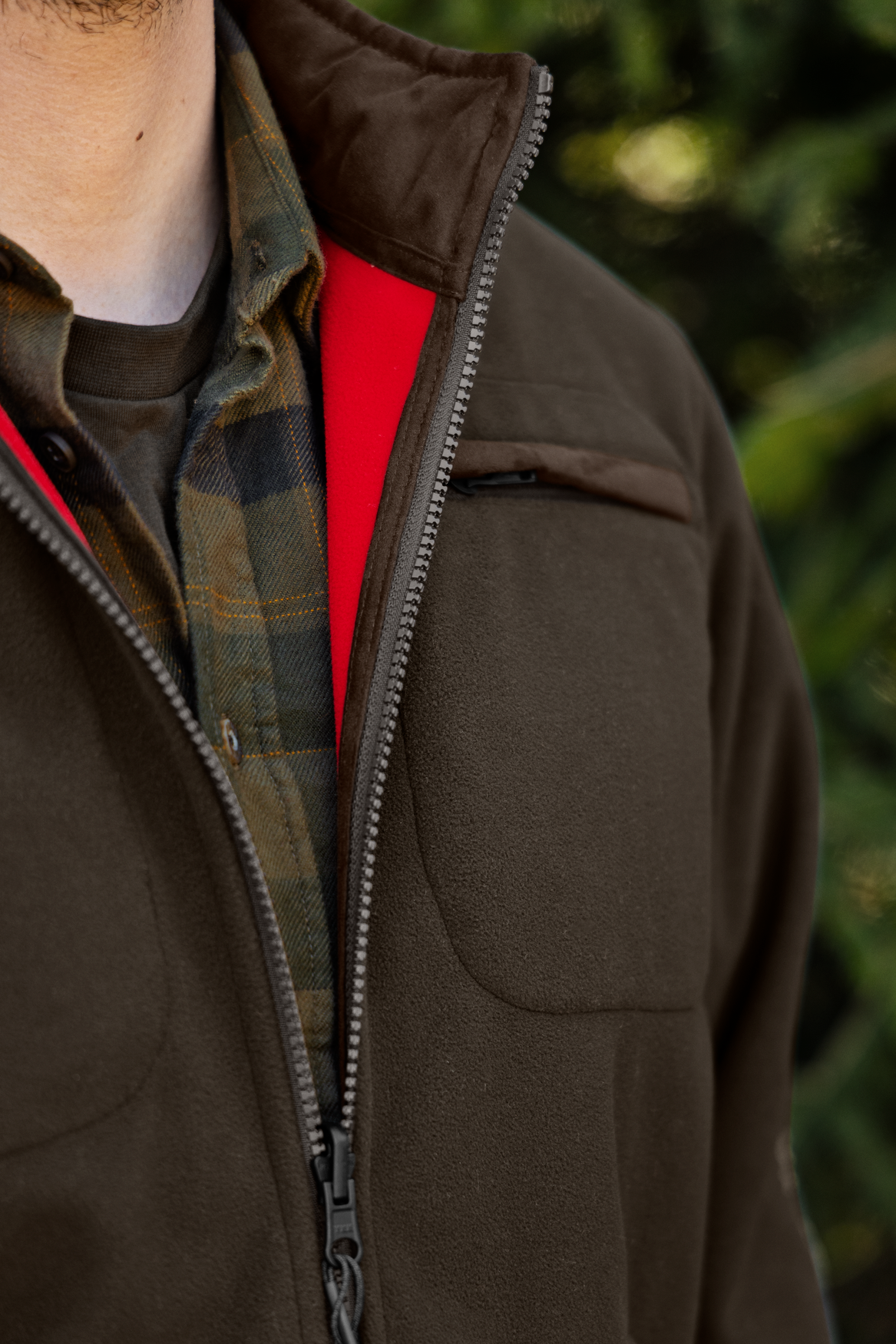 Kamko Regal rev. fleece Red/Brown