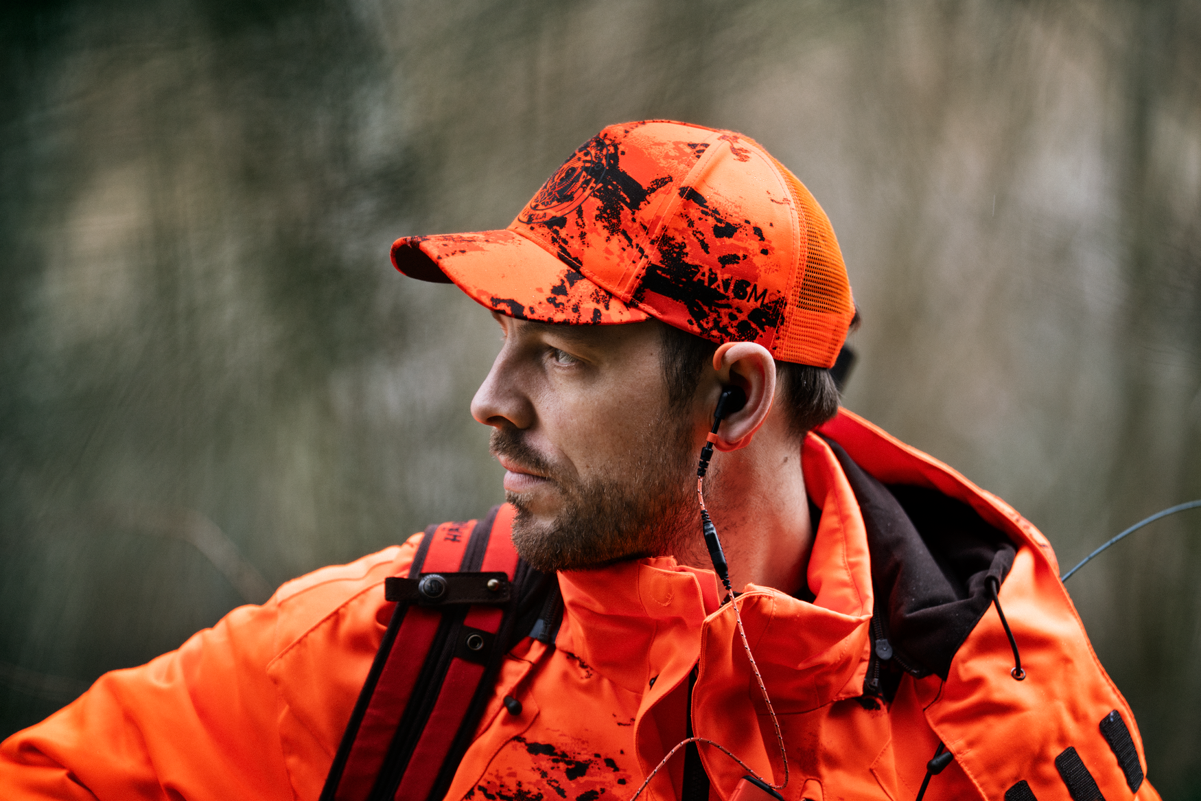 Wildboar Pro Blaze camo lys kasket AXISMSP®CE orange/Shadow brown