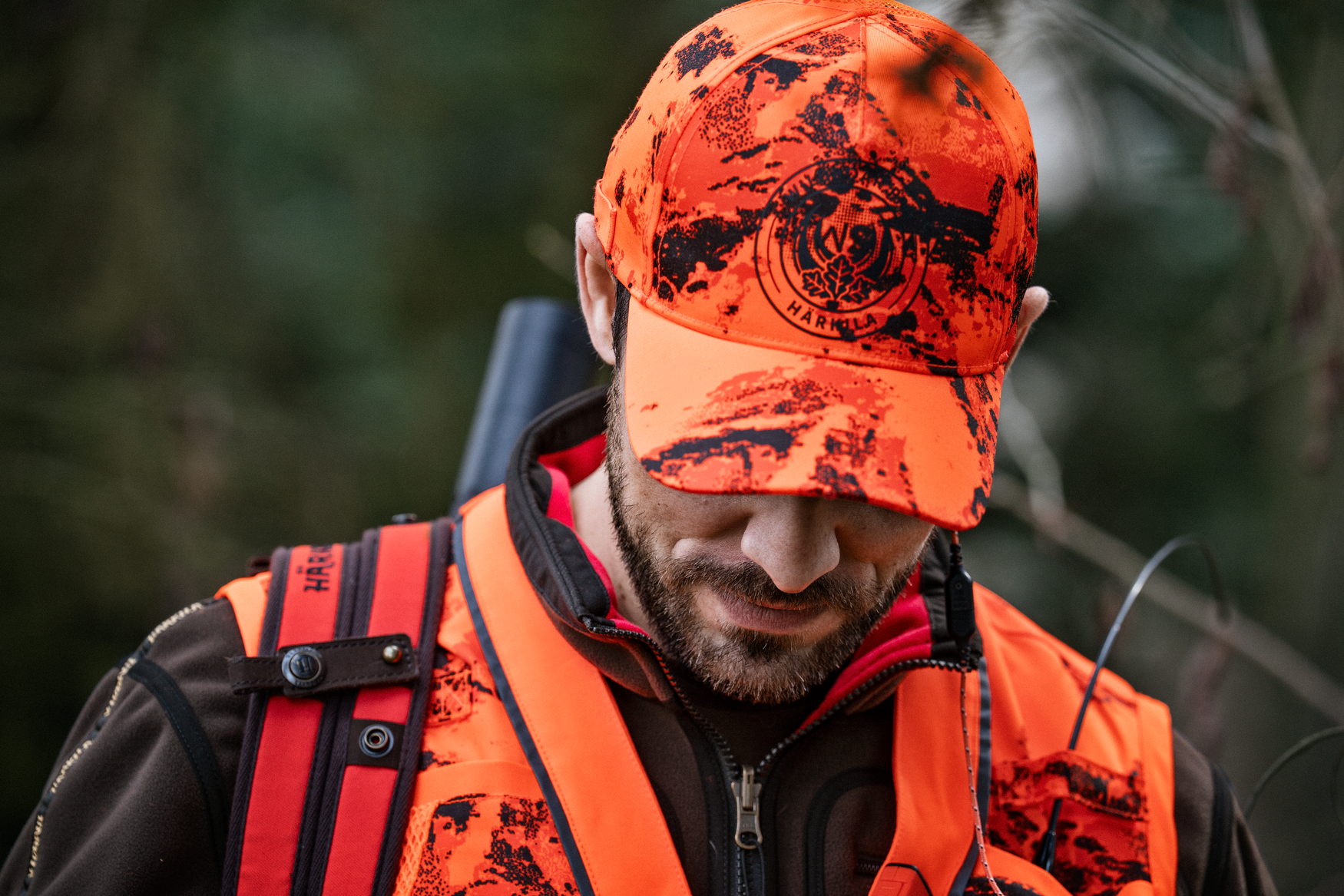 Wildboar Pro Blaze camo lys kasket AXISMSP®CE orange/Shadow brown