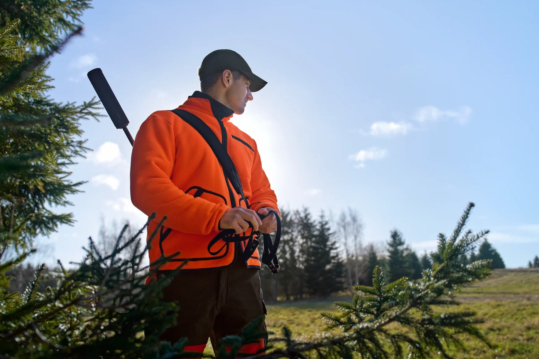 Härkila Wildboar Pro Blaze Fleecejakke Orange Blaze