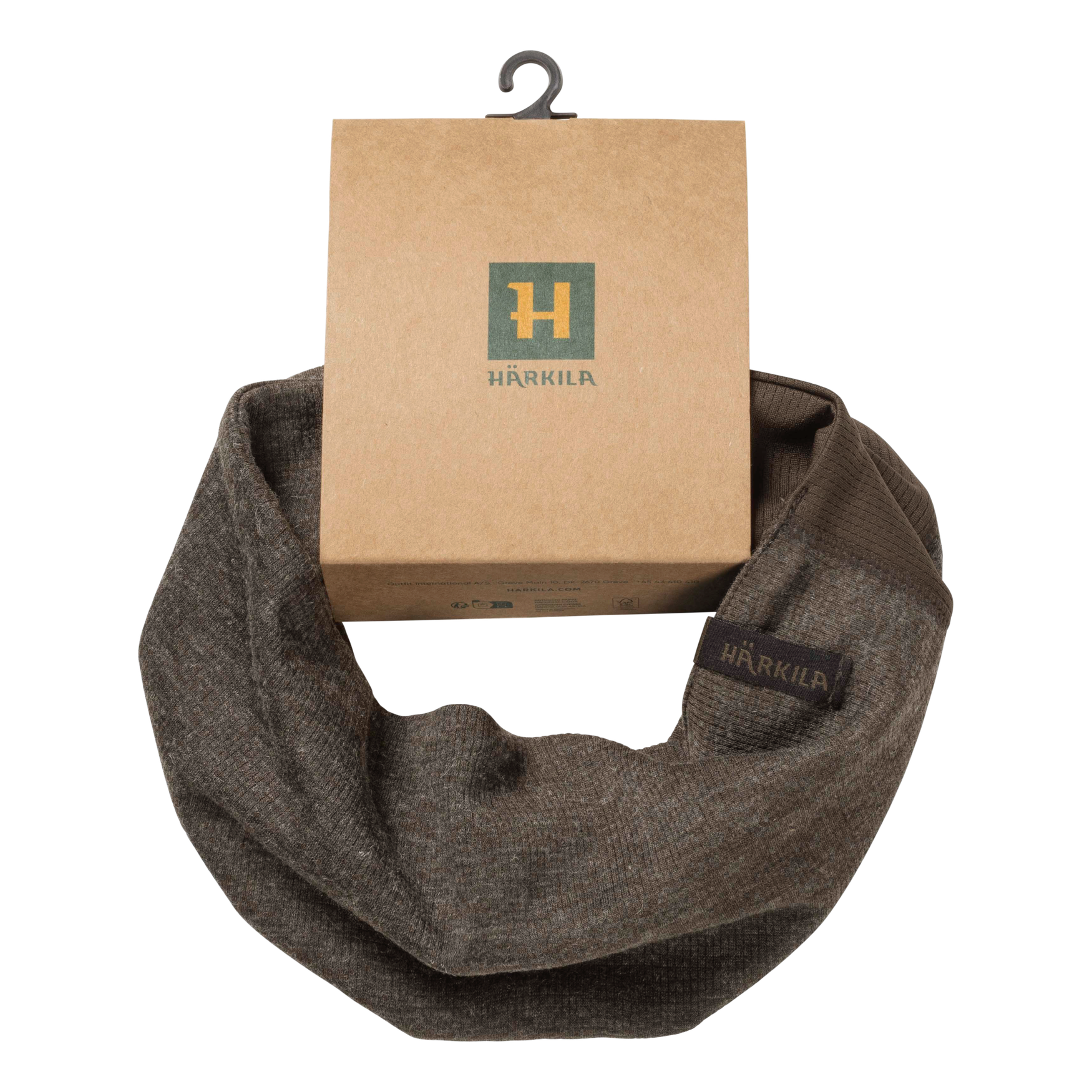 Kodiak CleverWool halsedisse Darkhunting green