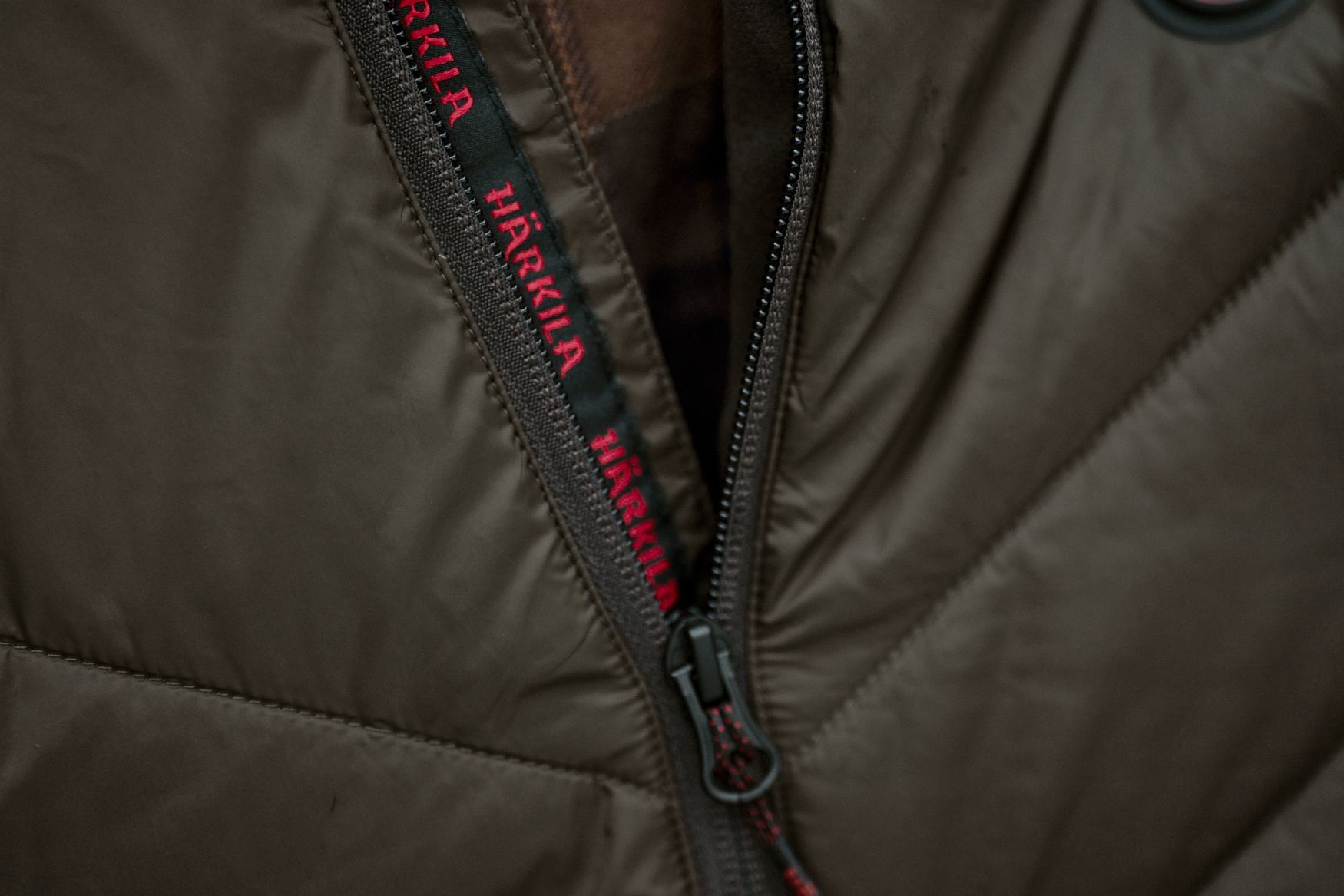 Härkila Heat Insulated vest Willowgreen/Shadow brown