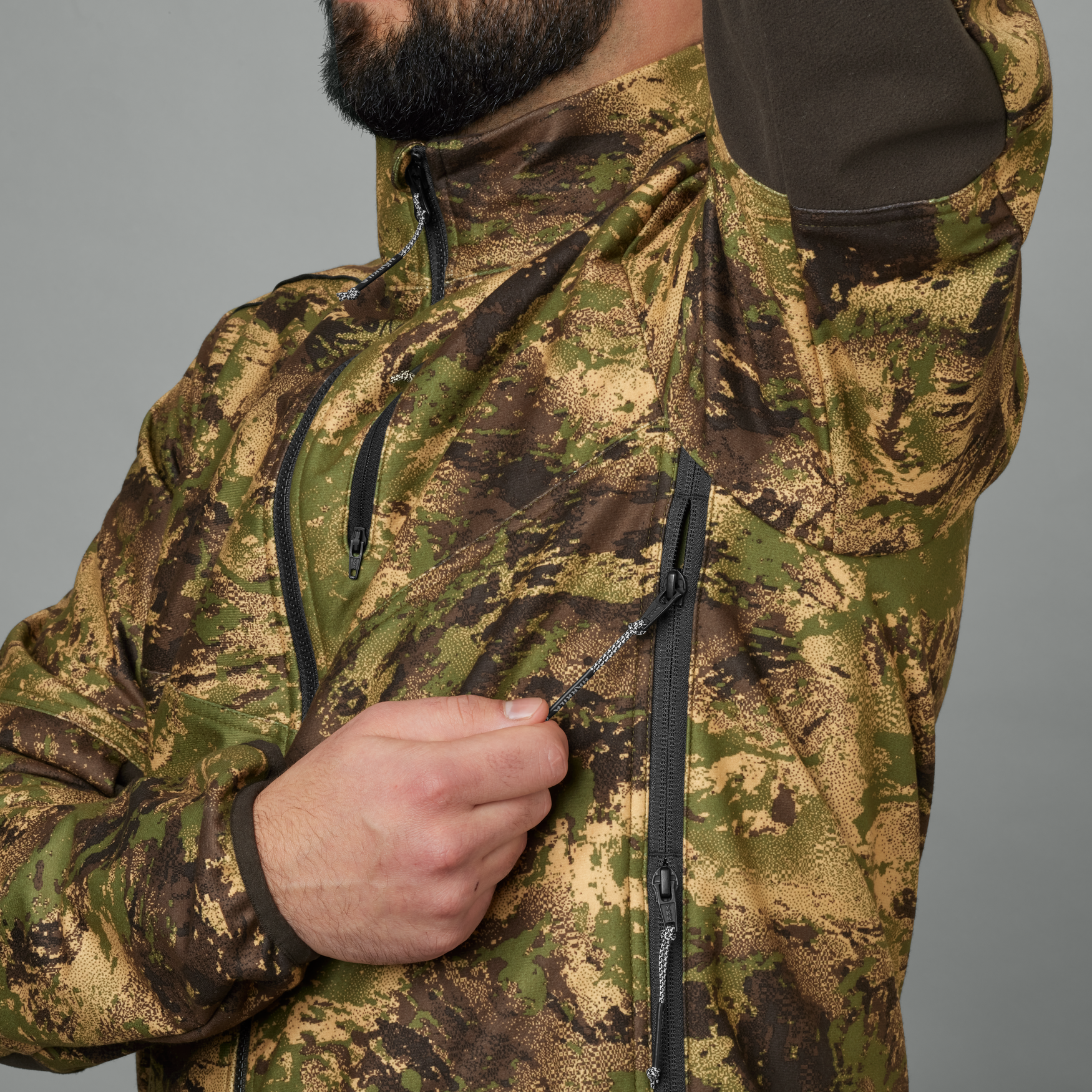 Härkila Deer Stalker Camo WSP Fleece Jakke
