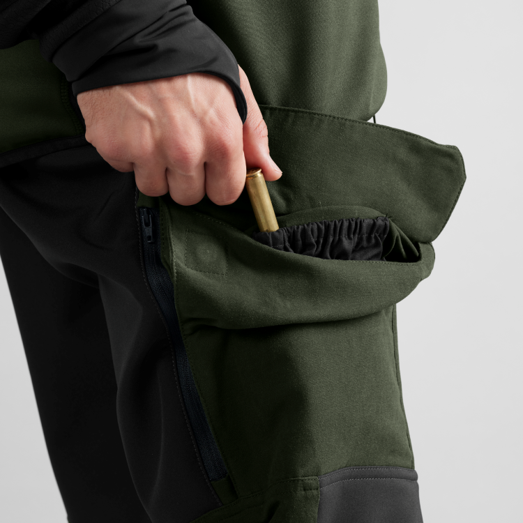 Härkila Scandinavian Trousers Duffel green/Black