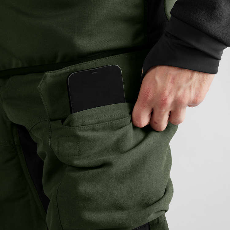 Härkila Scandinavian Trousers Duffel green/Black