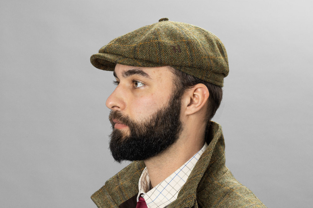 Härkila Kenmore baker boy cap forest green