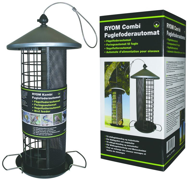 Ryom Fuglefoderautomat Kombi 3 kg.
