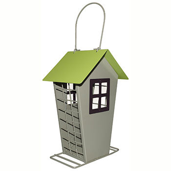 Ryom Foderautomat til mejsebolde - Hus med rude