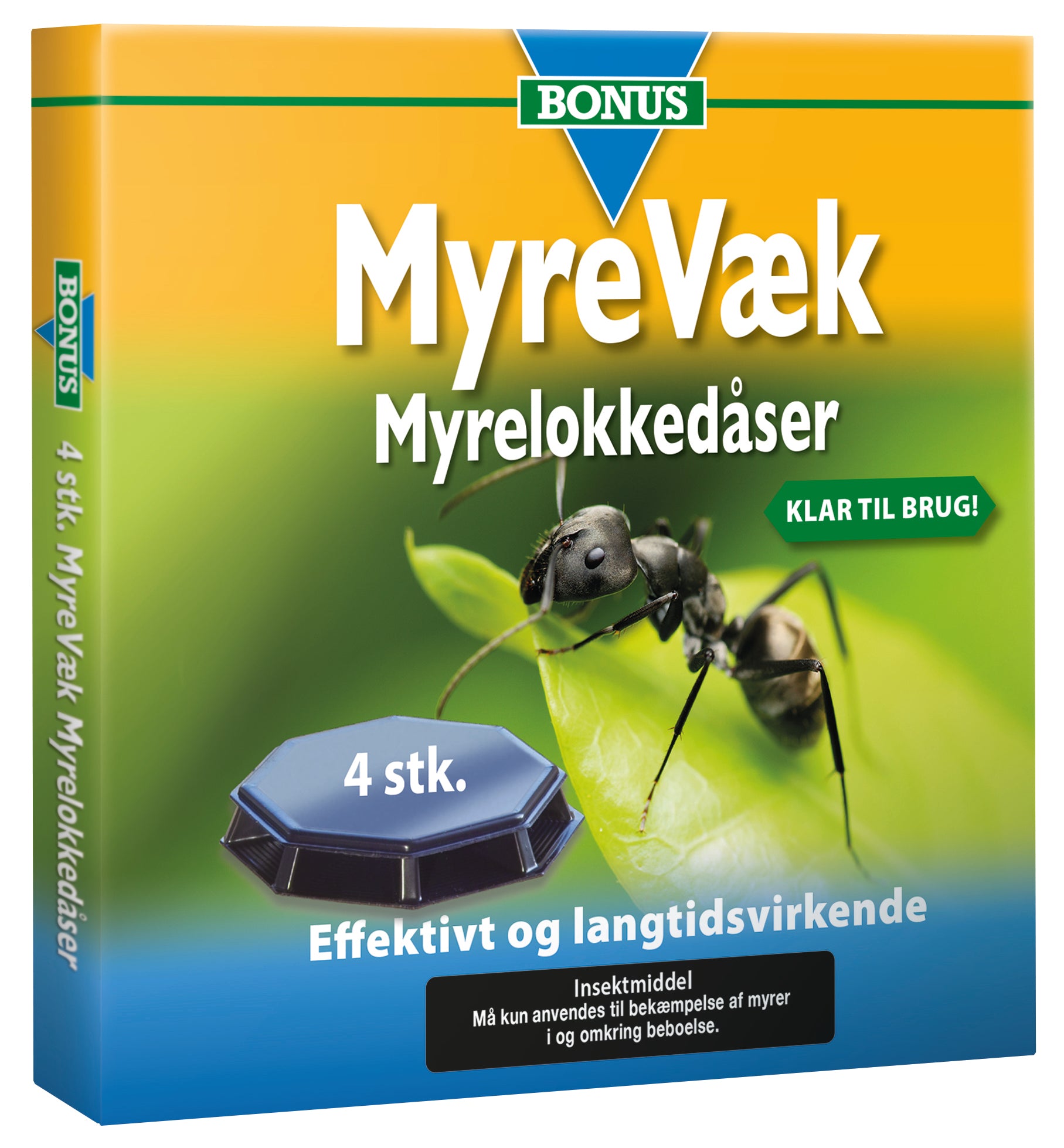 Myrelokkedåse 4 stk.