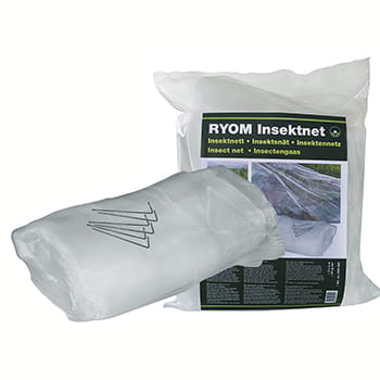 Ryom Insektnet/kålnet m/6 Pløkker - 2x5Mtr