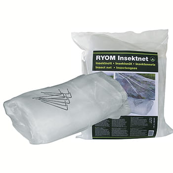 Ryom Insektnet/kålnet m/8 Pløkker - 3x6 Mtr