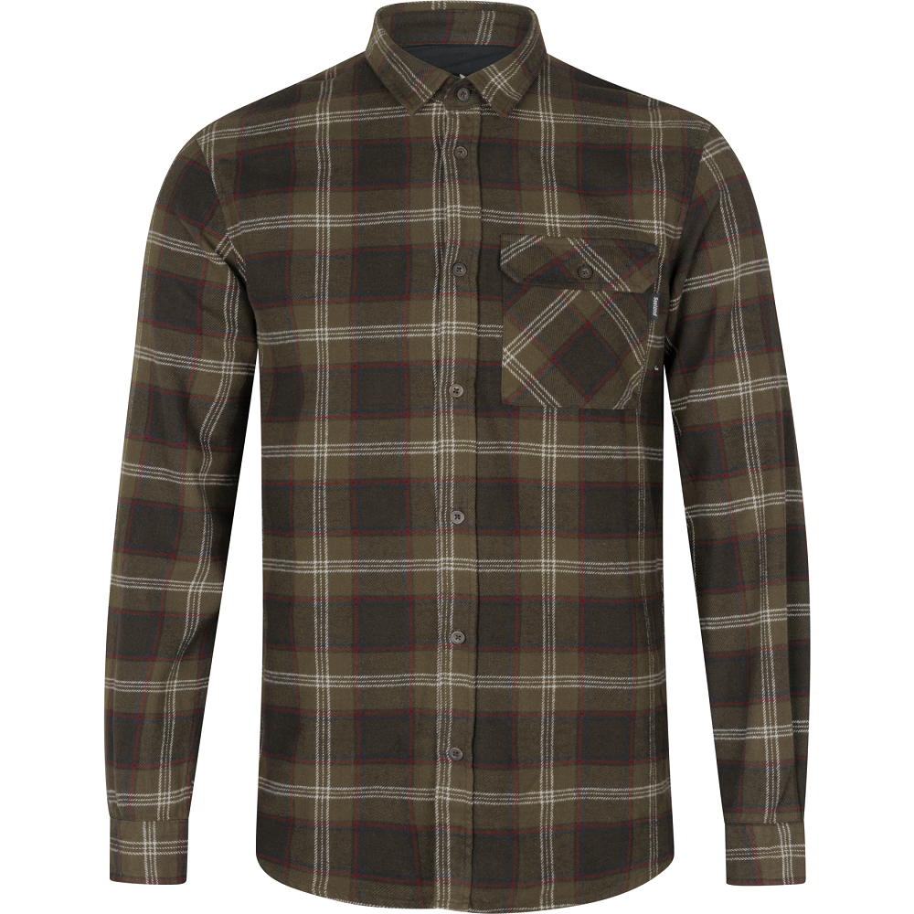 Seeland Glen flannel skjorte