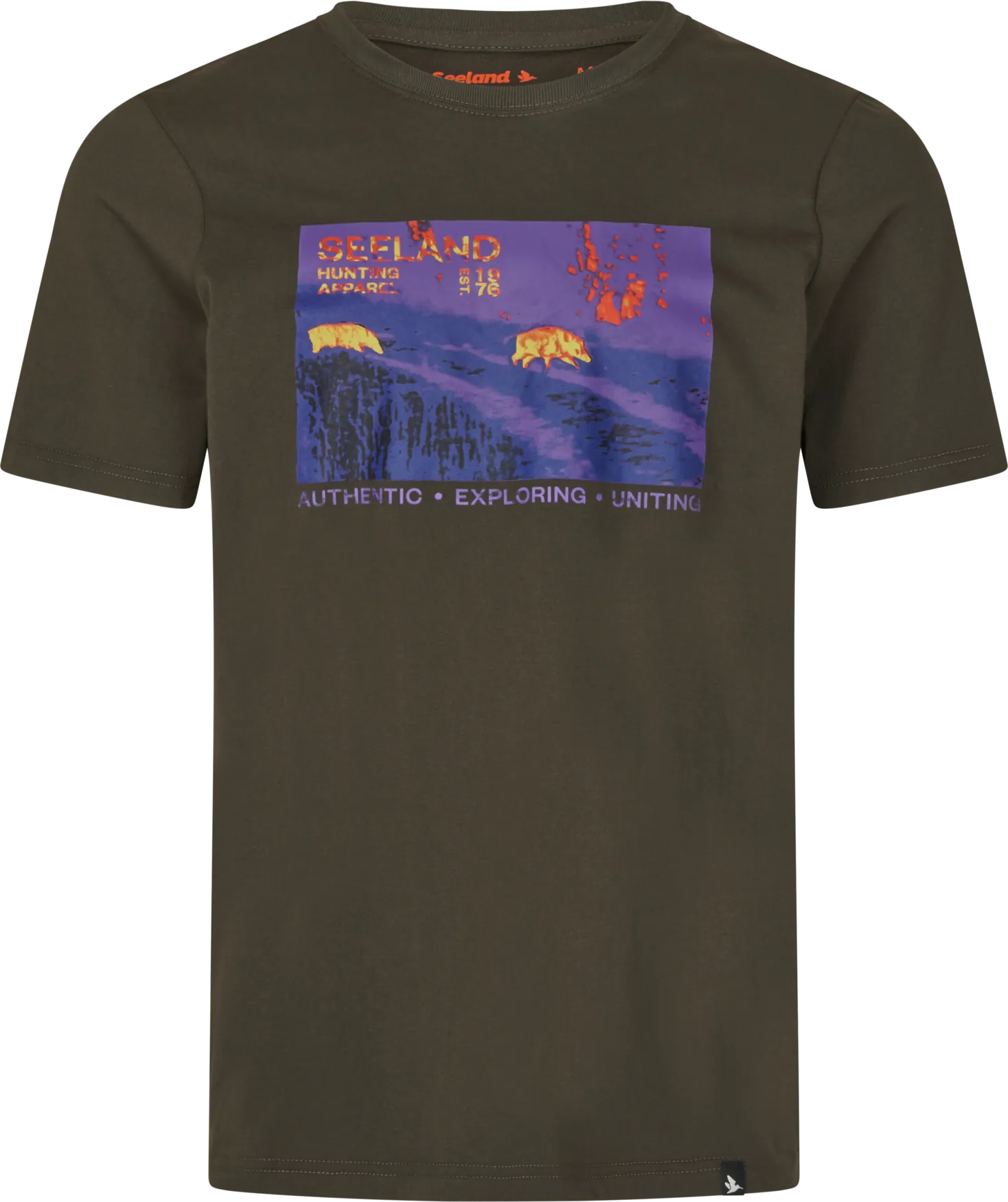 Seeland Termisk T-shirt Pine green