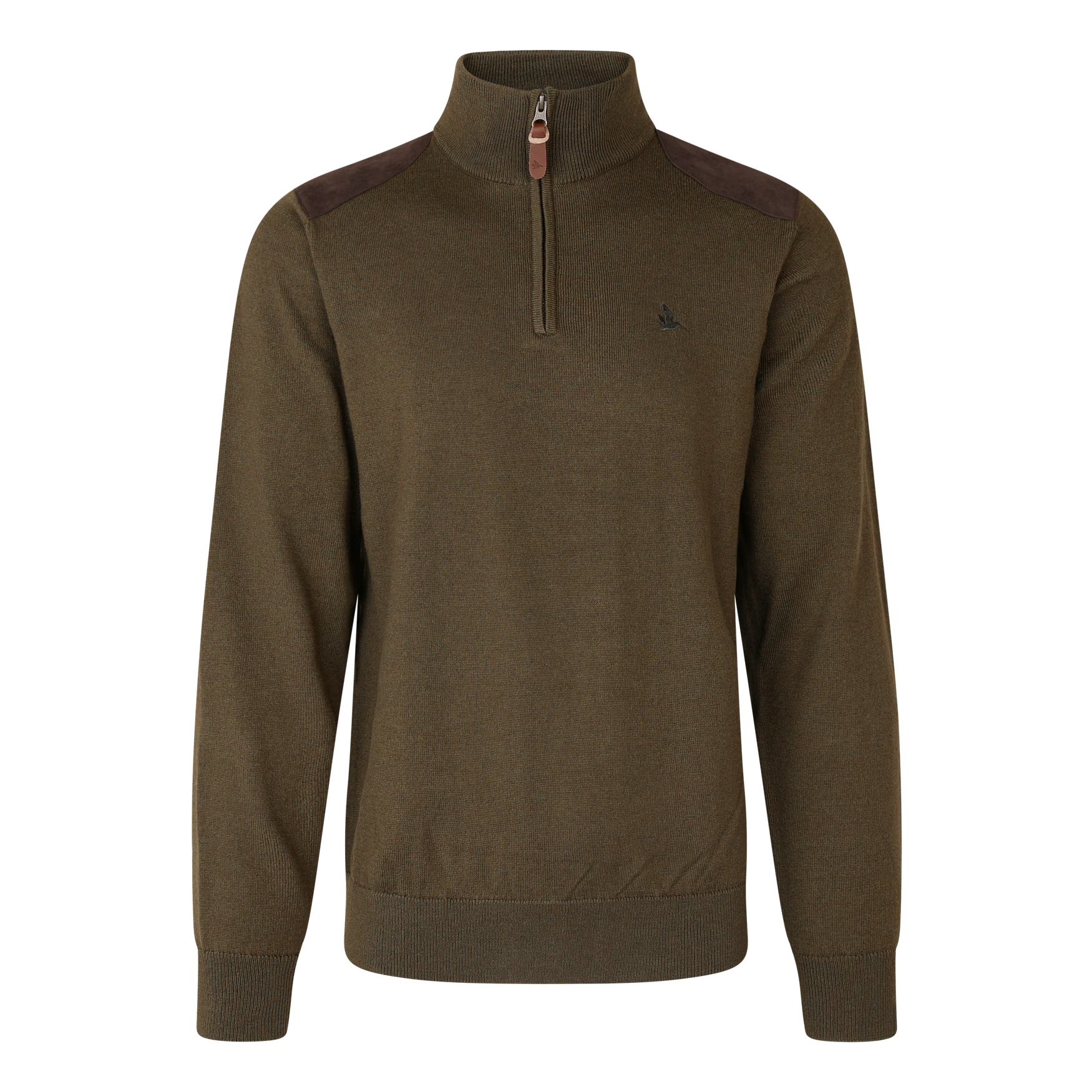 Pinetræ Halv Lynlås Sweater Light Pine