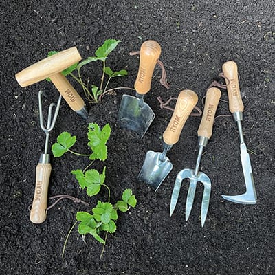 Ryom Planteskovl Rustfri og Asketræ