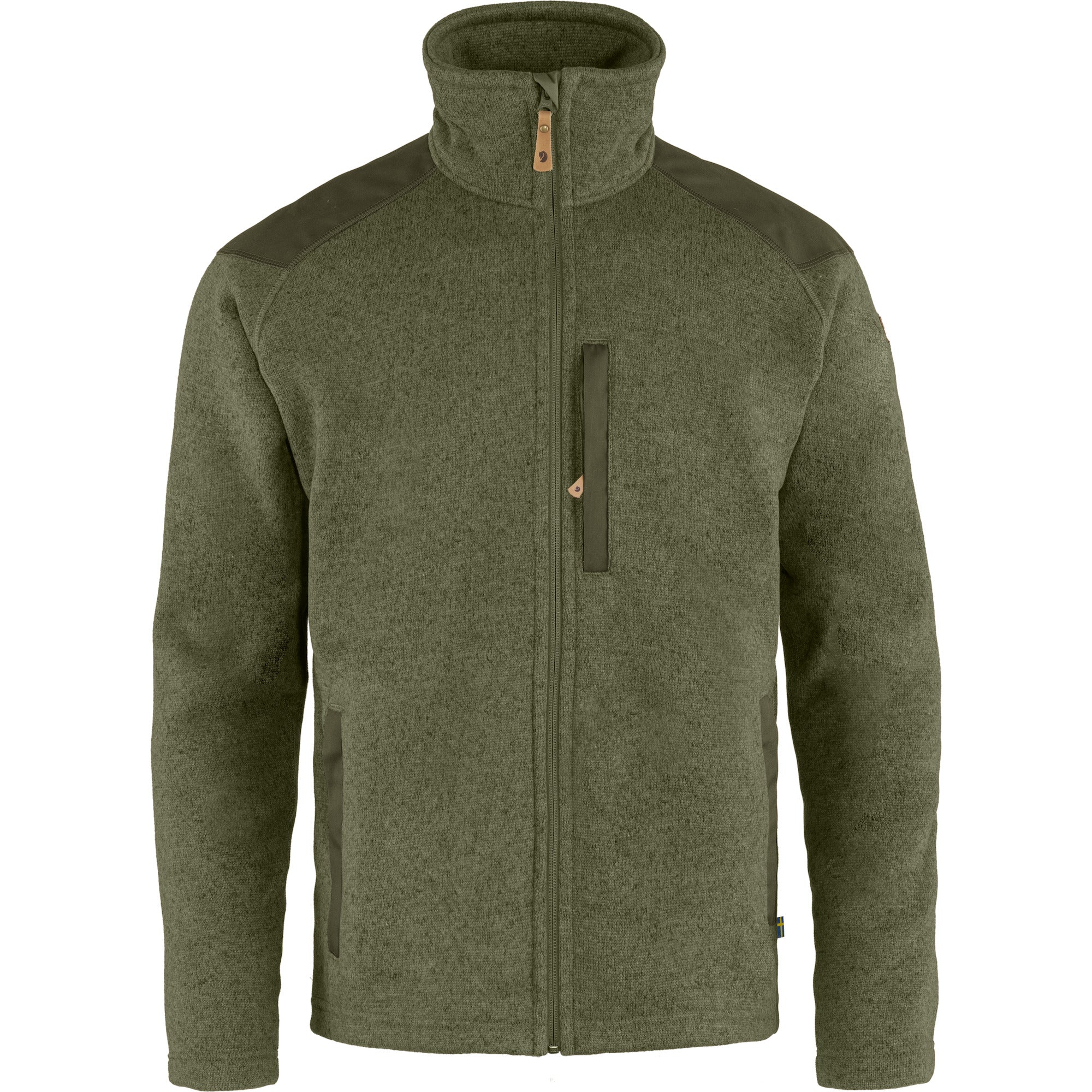 Buck Fleece M Laurel Green Deep Forest