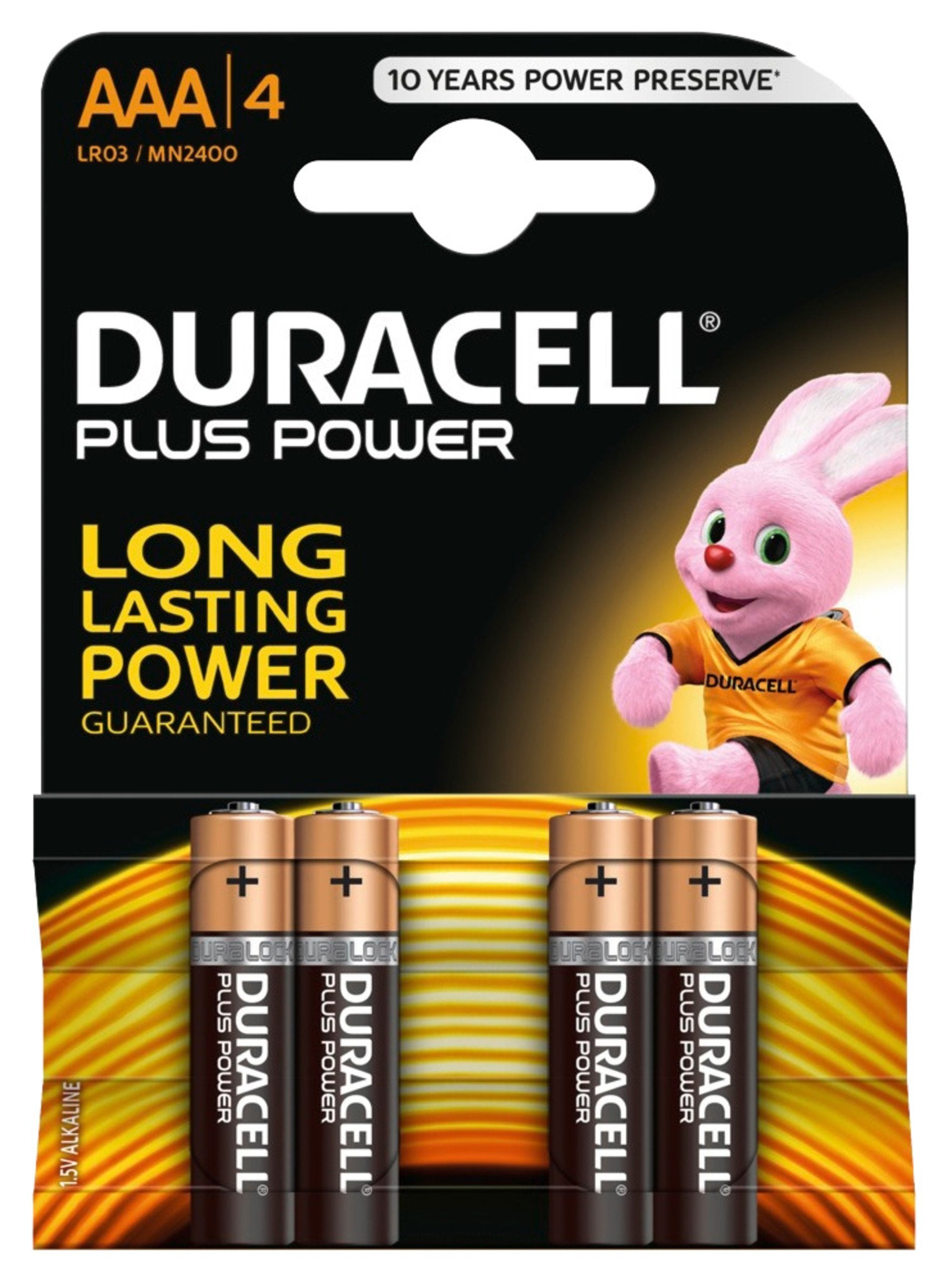 Duracell Plus batteri AAA