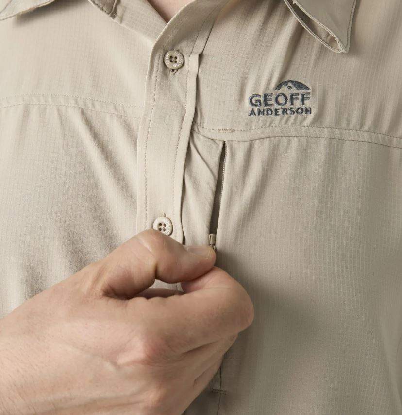 Geoff Anderson Light Long Sleeve Khaki