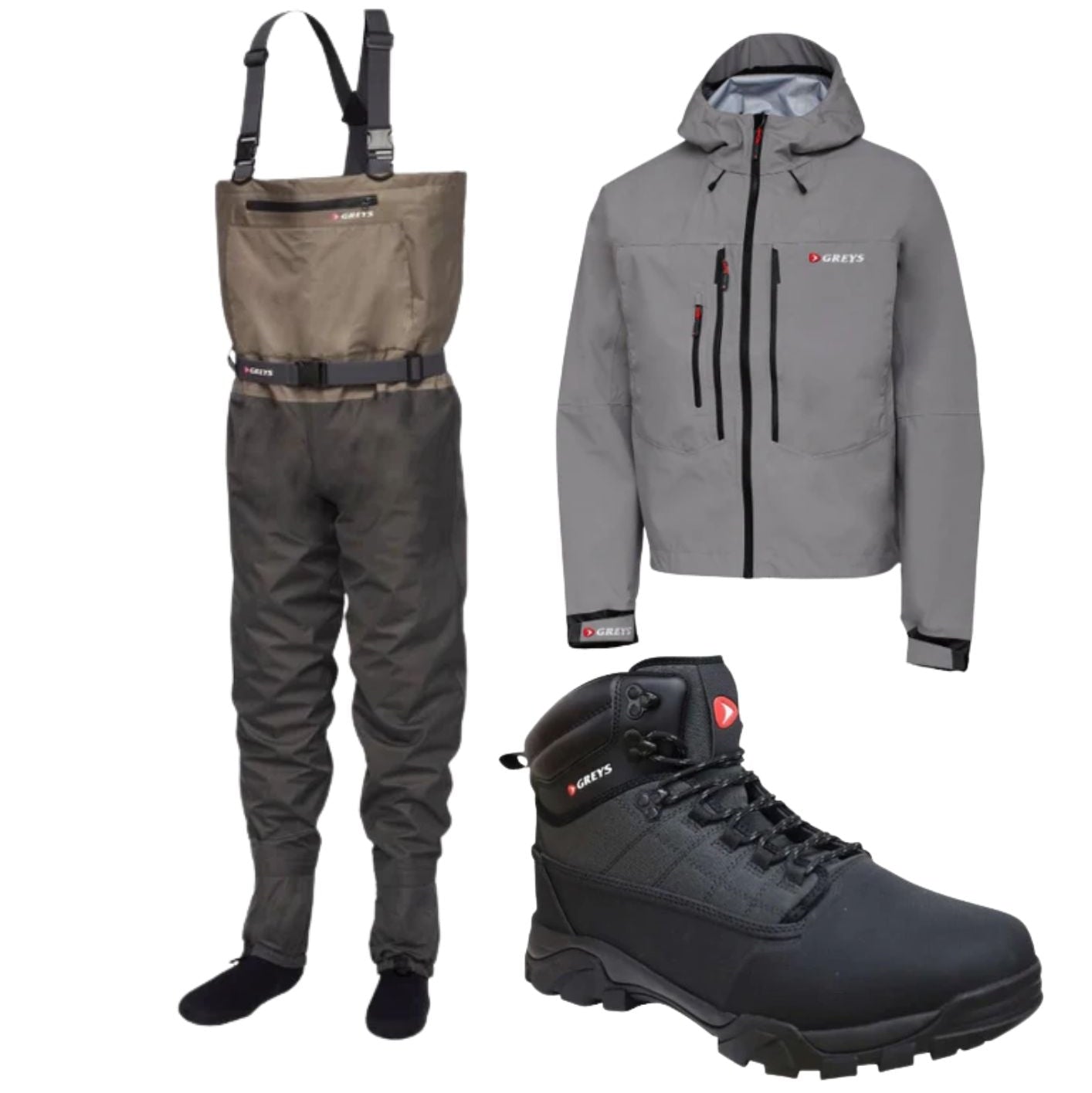 Greys Tail Åndbar Waders Combo