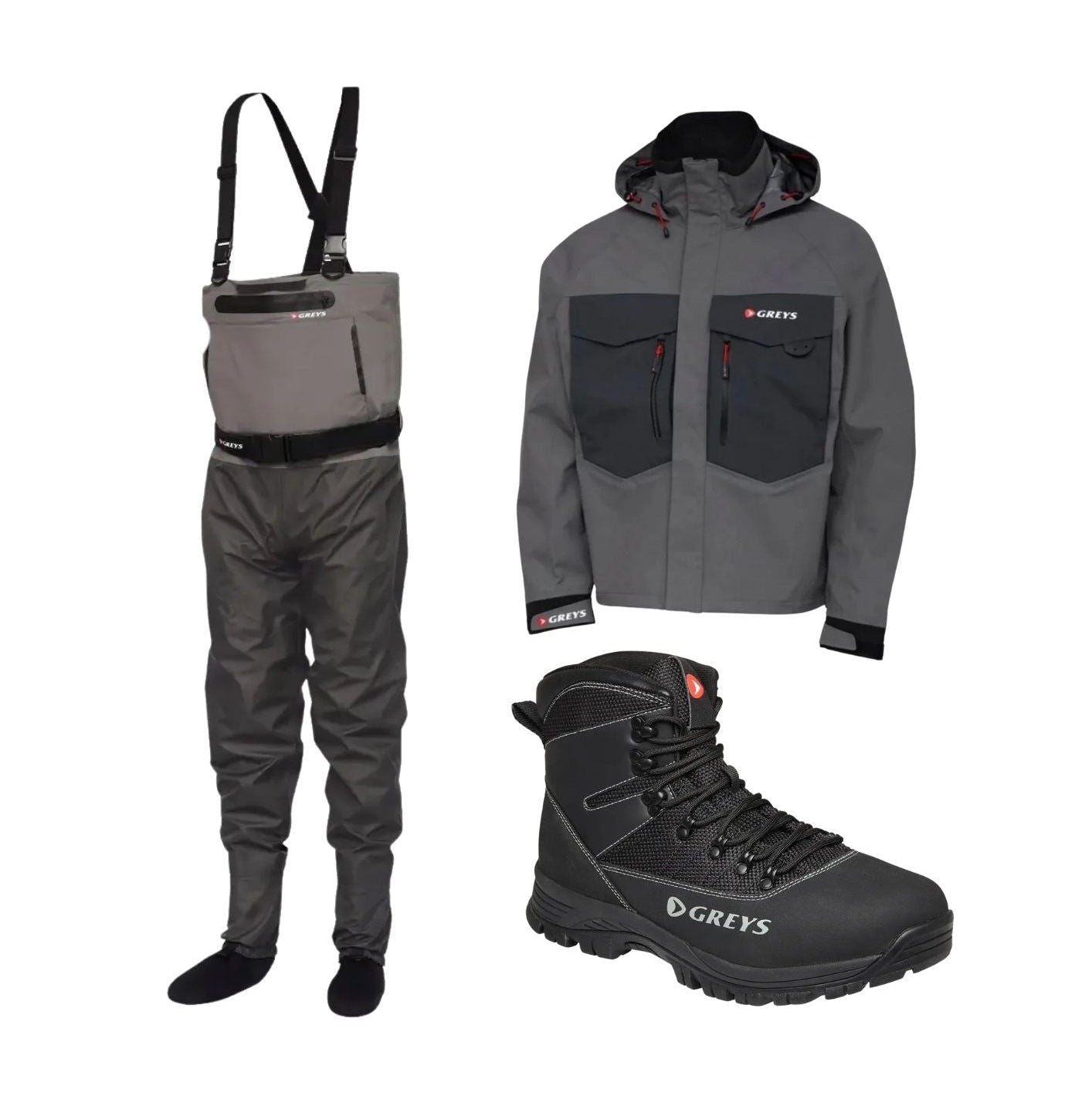 Greys Tital Åndbar waders Combo