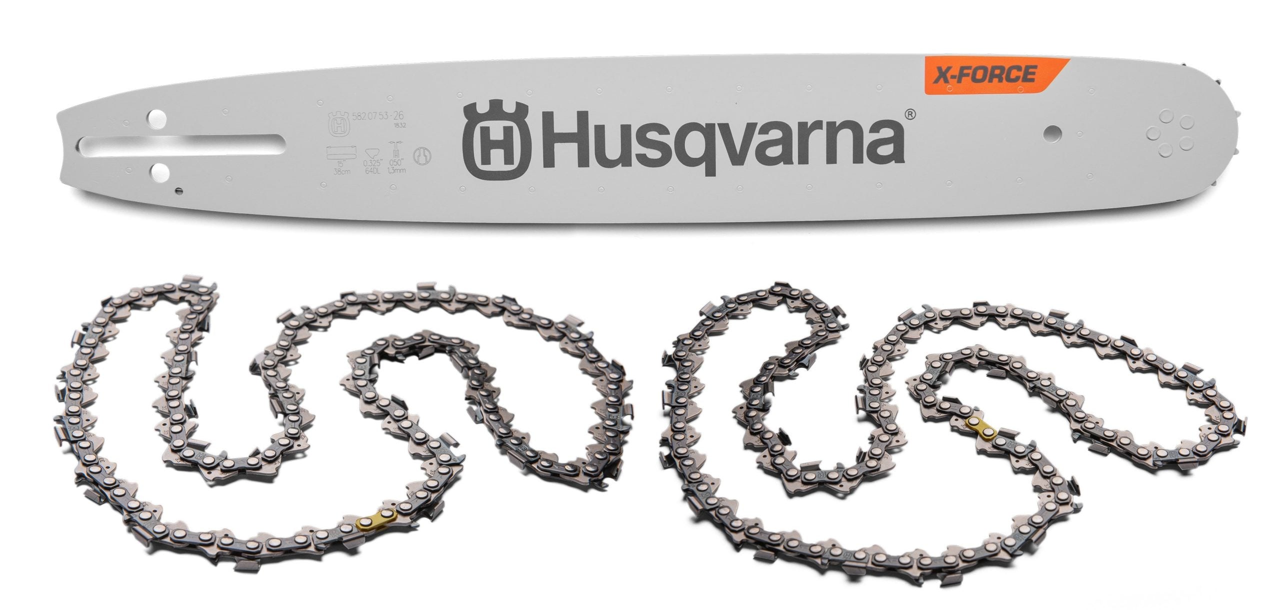 Husqvarna Sværd-Kæde pakke X-Cut 15″- .325 - 1.3 mm