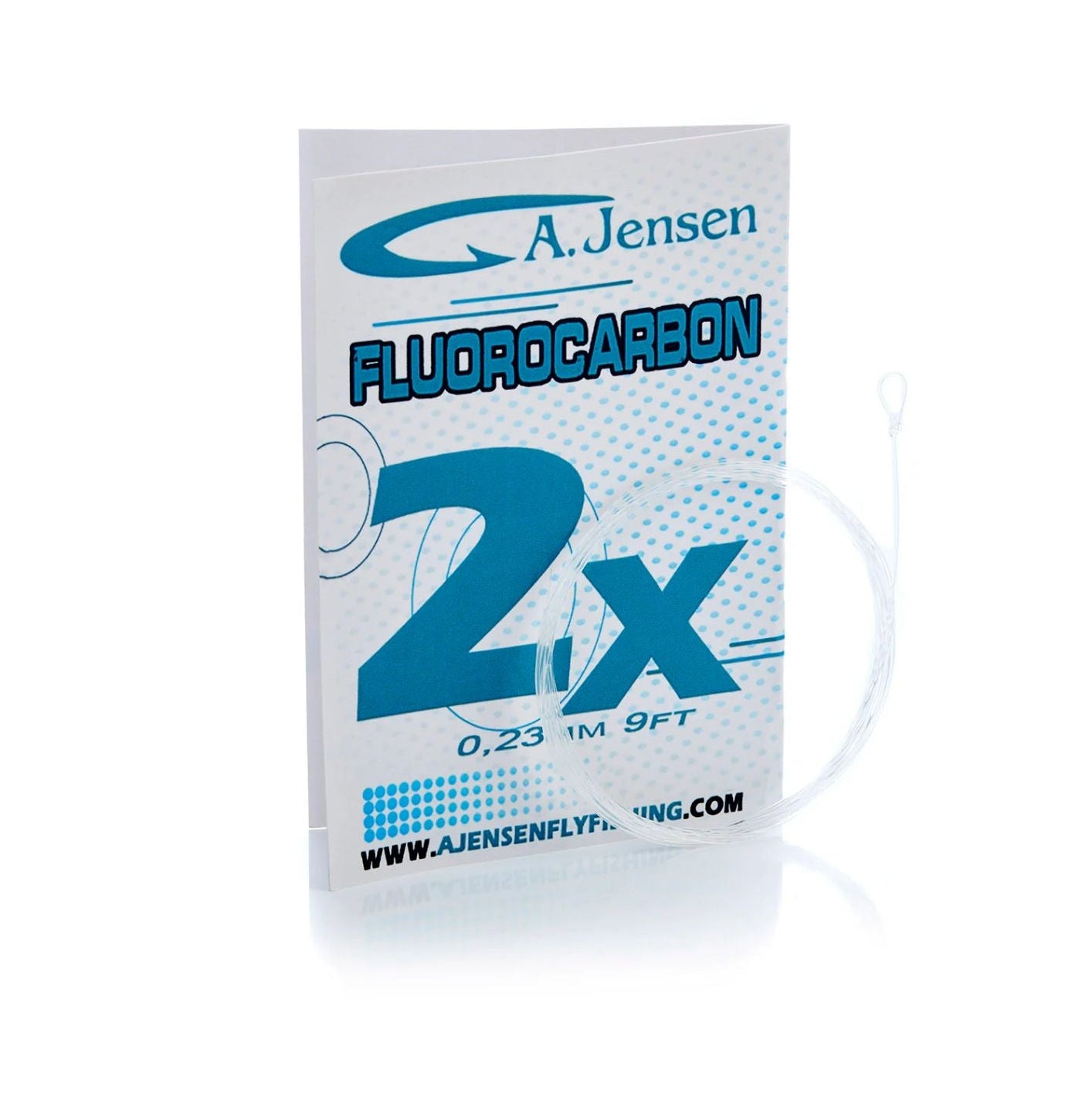 A. Jensen Tapered Fluocarbon Leader 9ft