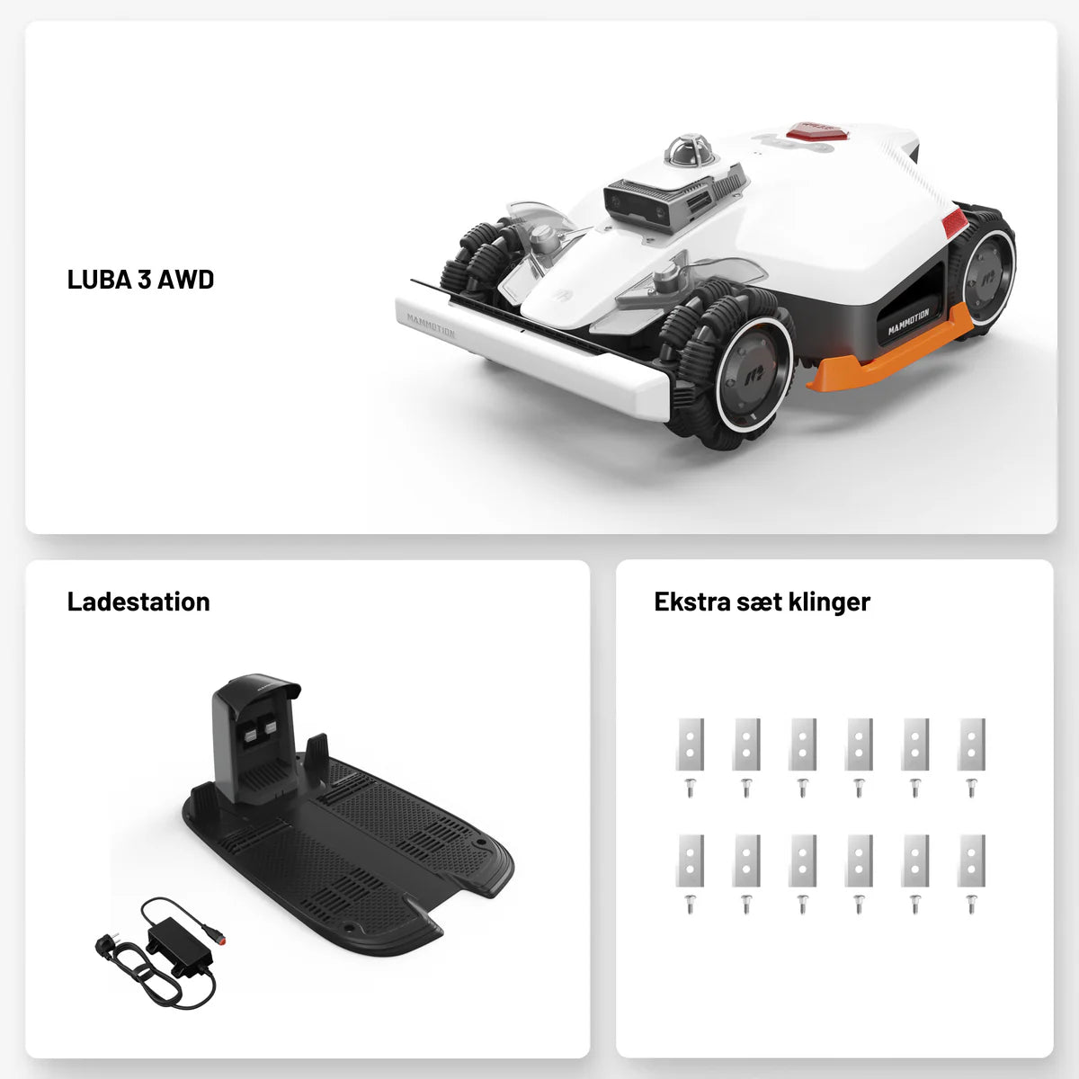 Mammotion LUBA 3 AWD - 1500 m2
