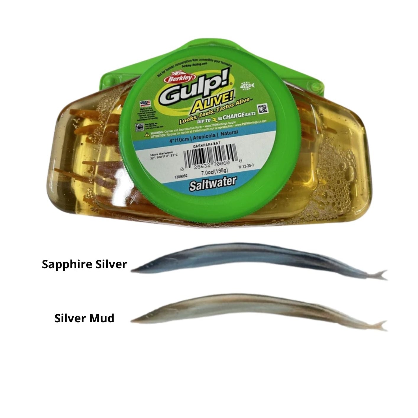 Gulp Alive Tobis (8 stk)