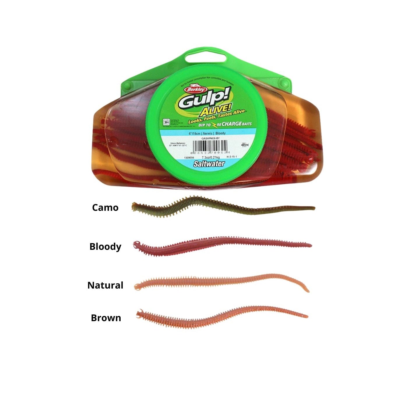 Gulp Alive Børsteorm (10 Stk)