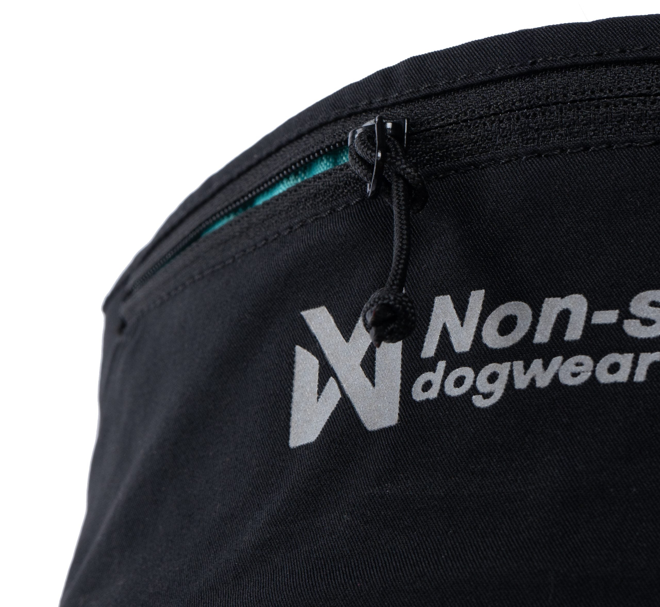 Non-Stop Rush belt unisex, black/teal, one size