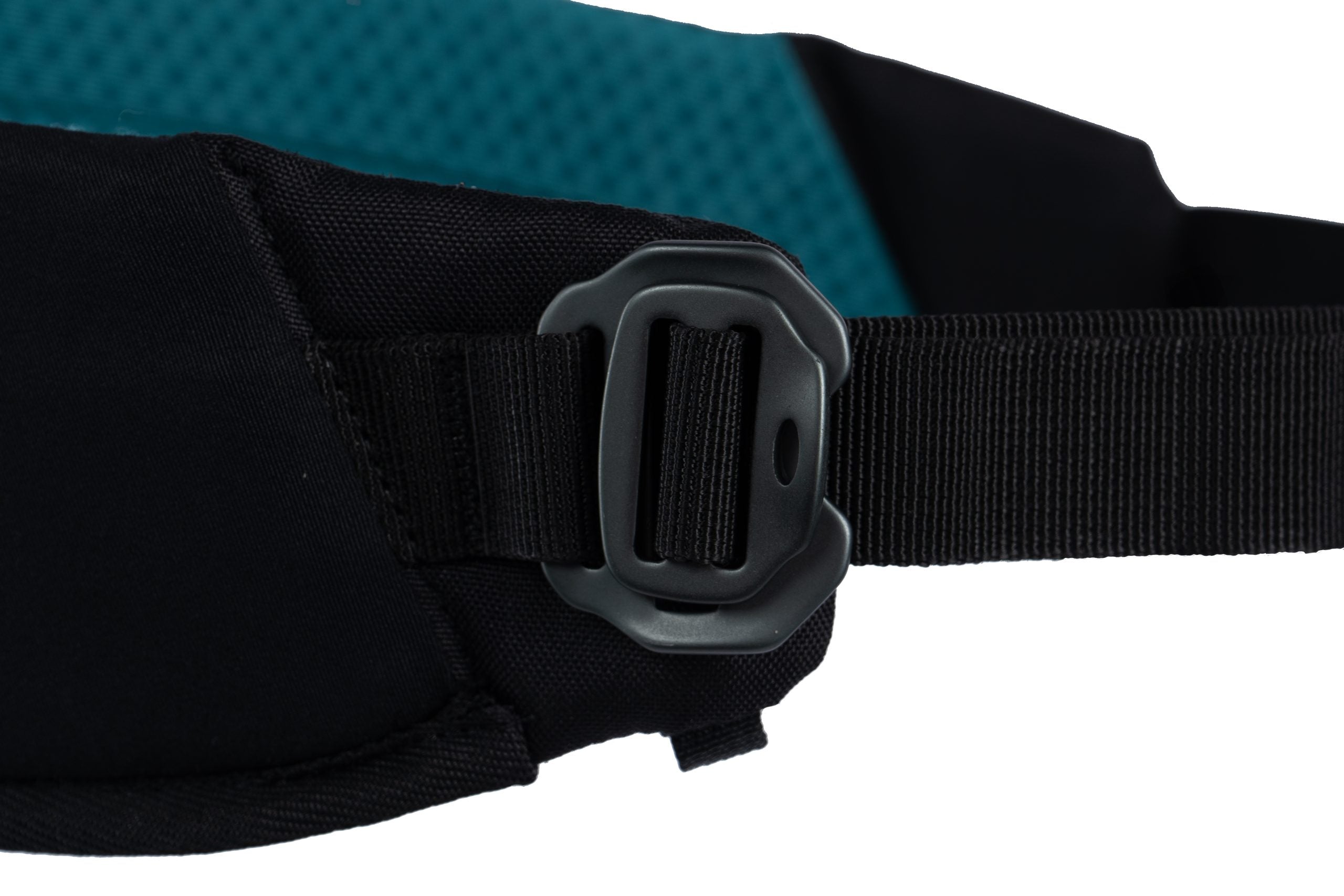 Non-Stop Rush belt unisex, black/teal, one size