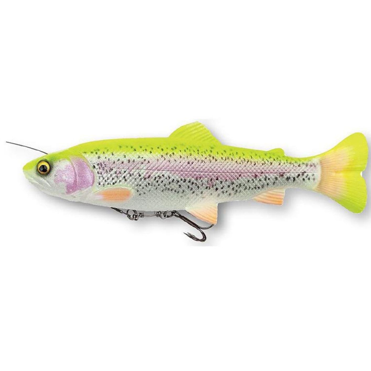 Savage Gear 4D Line Thru Pulse Tail Trout 20 cm 102 g – Lemon Trout