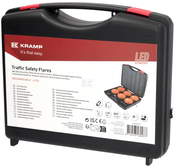 Trafik Advarselsblink Sæt