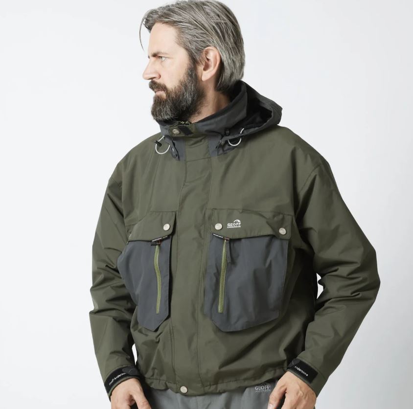 Geoff Anderson WS Light Vadejakke - Grøn