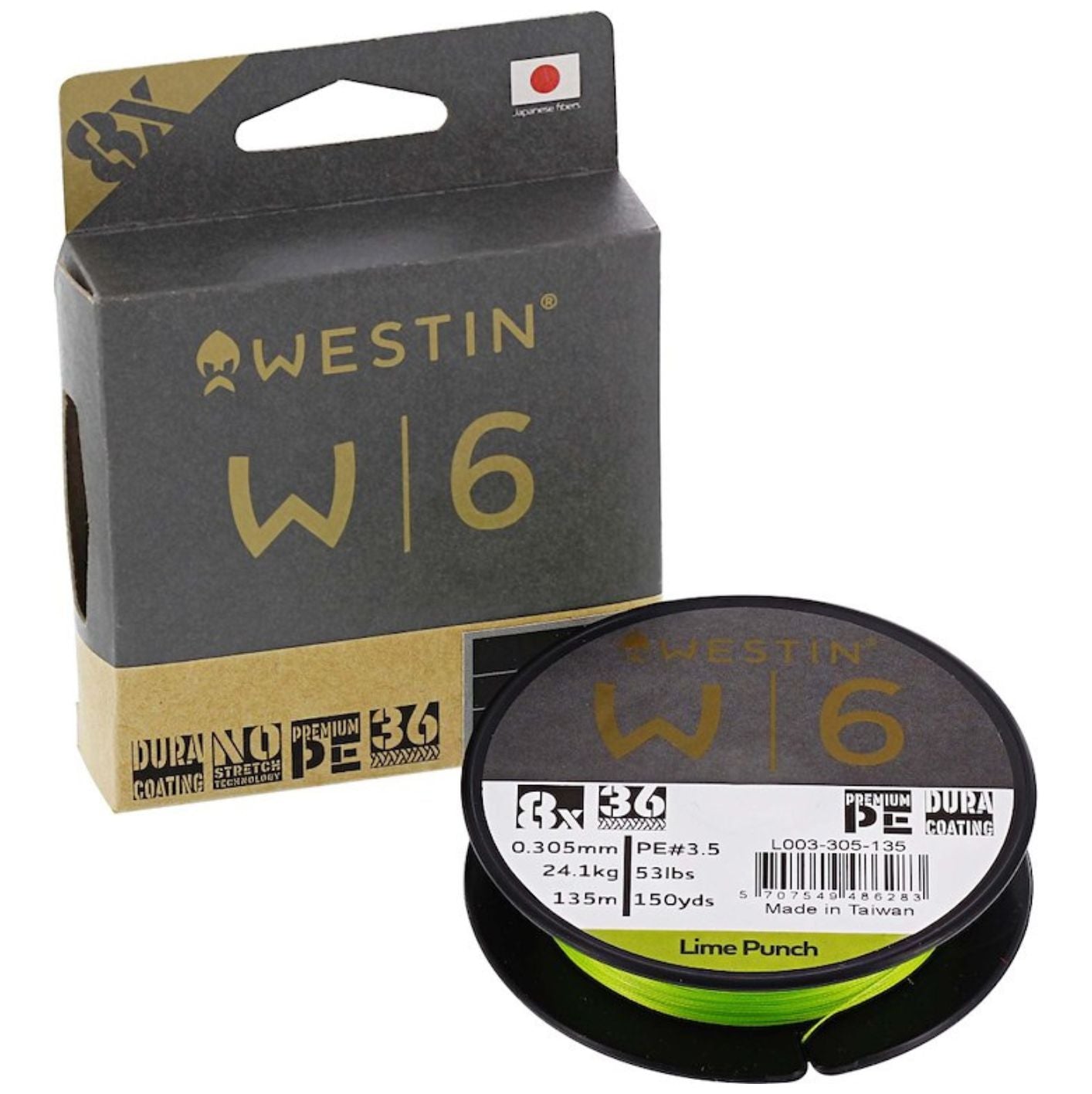 Westin W6 Lime Punch 8-Braid