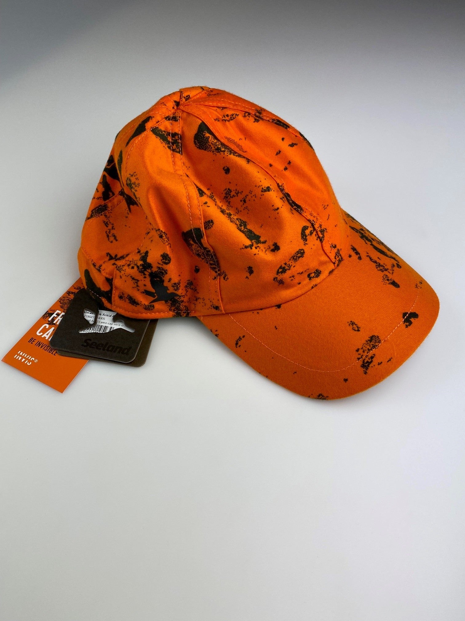 Seeland Avail Camo cap inVis orange blaze