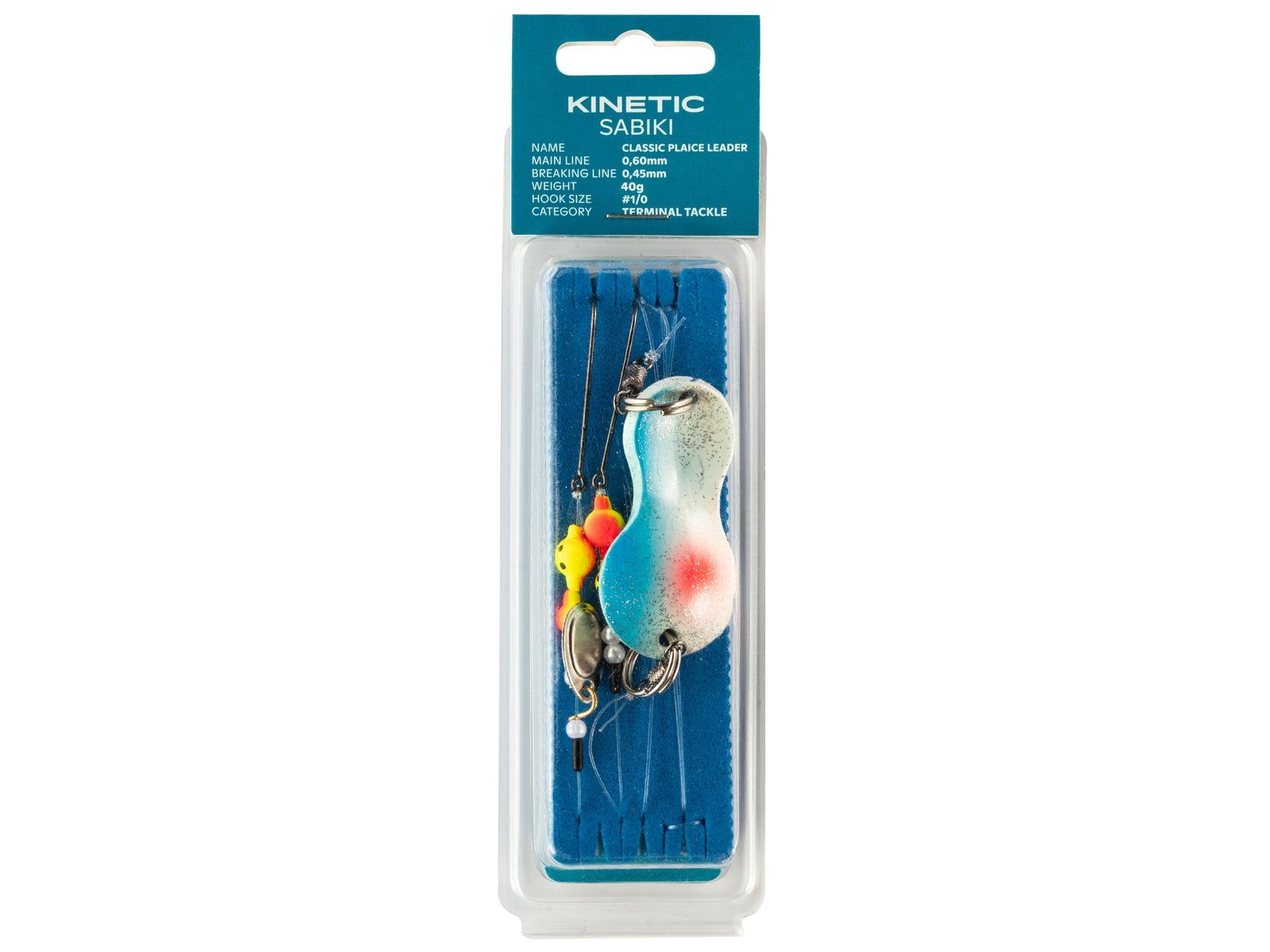 Kinetic Fladfiskeske 80g
