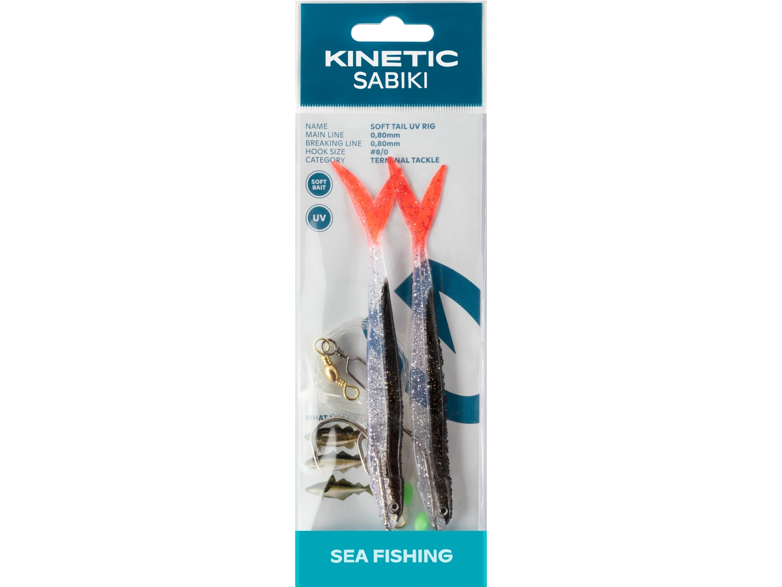 Kinetic Sabiki Soft Tail