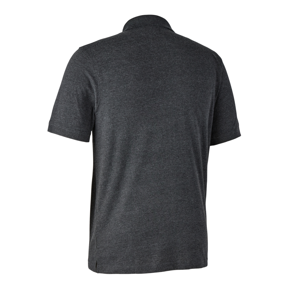 Deerhunter Gunnar Polo Dark Grey Melange