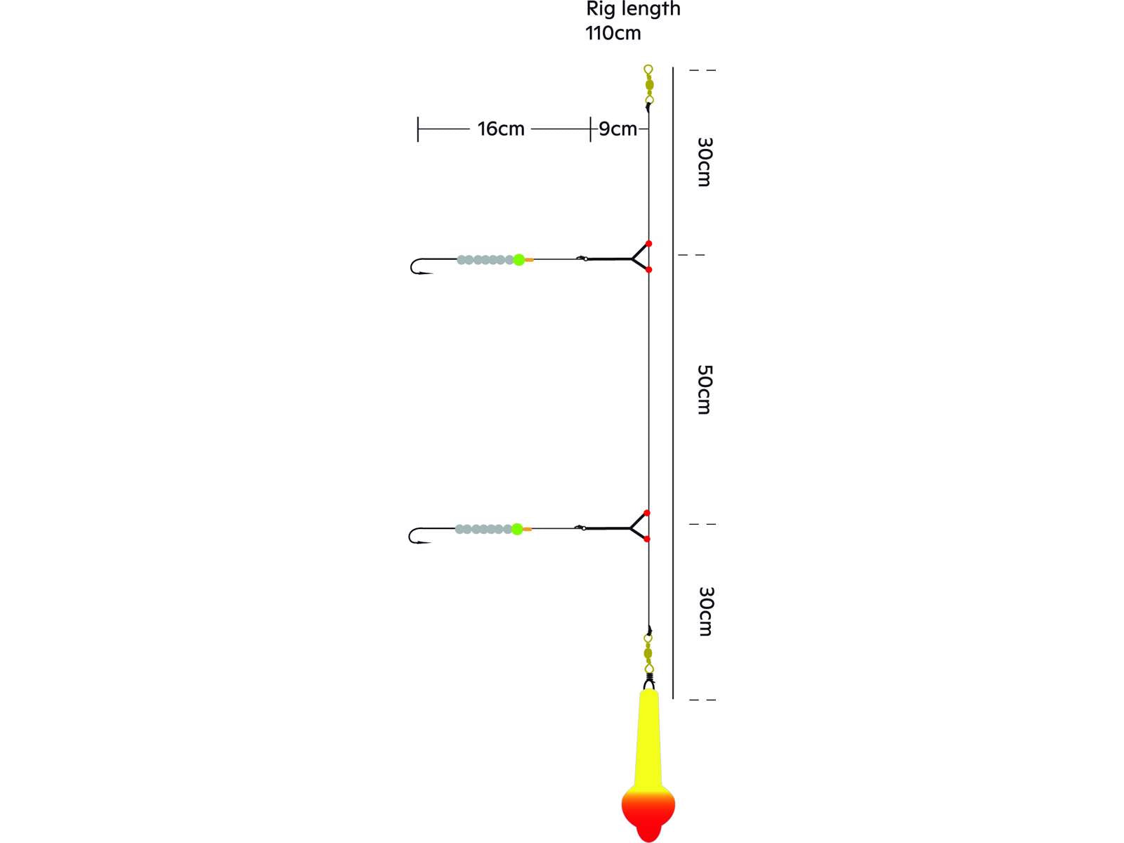Kinetic Sabiki Pro 40g