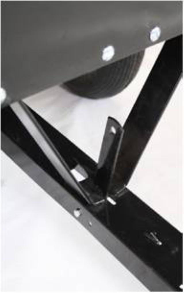 Transportvogn m/tiplad 225 kg.