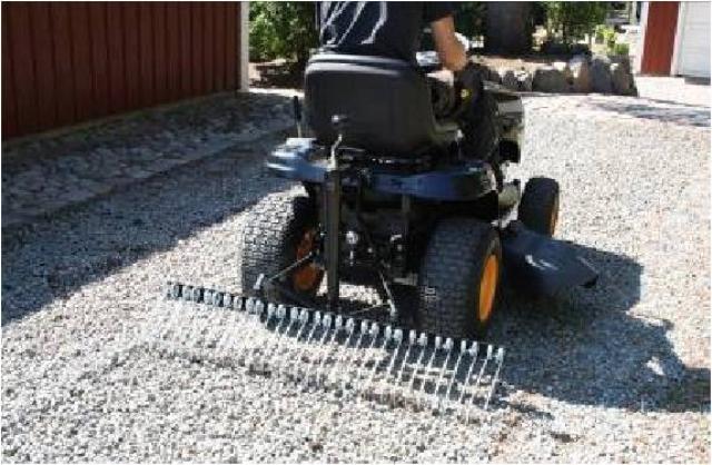 Gårdrive med spindel