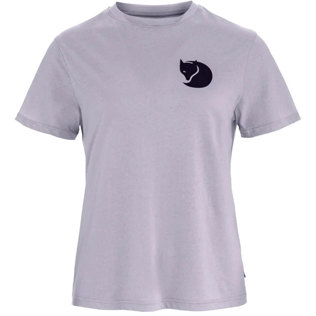 Fox Boxy Logo Tee W - Lavender Mist