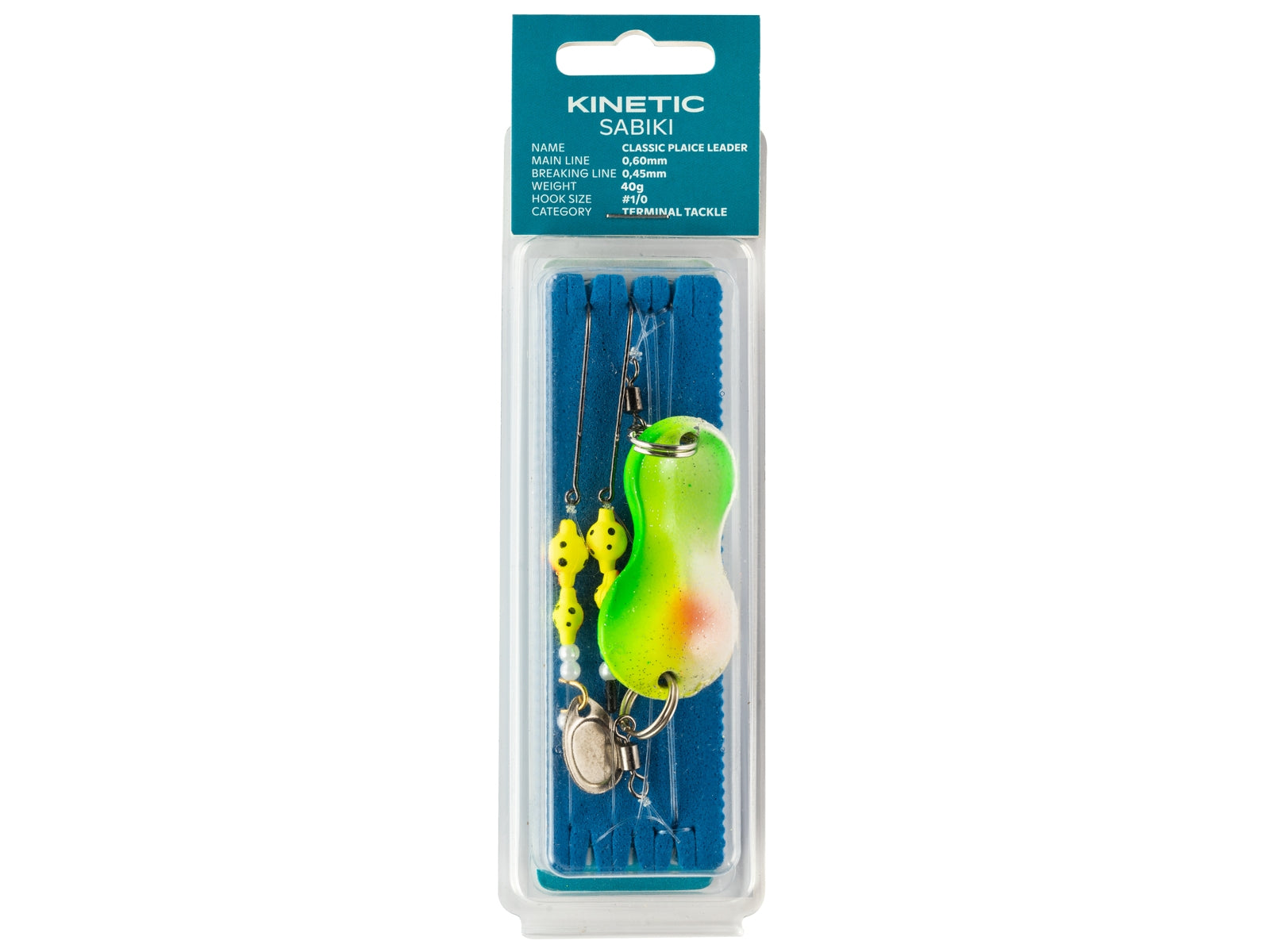 Kinetic Fladfiskeske 80g